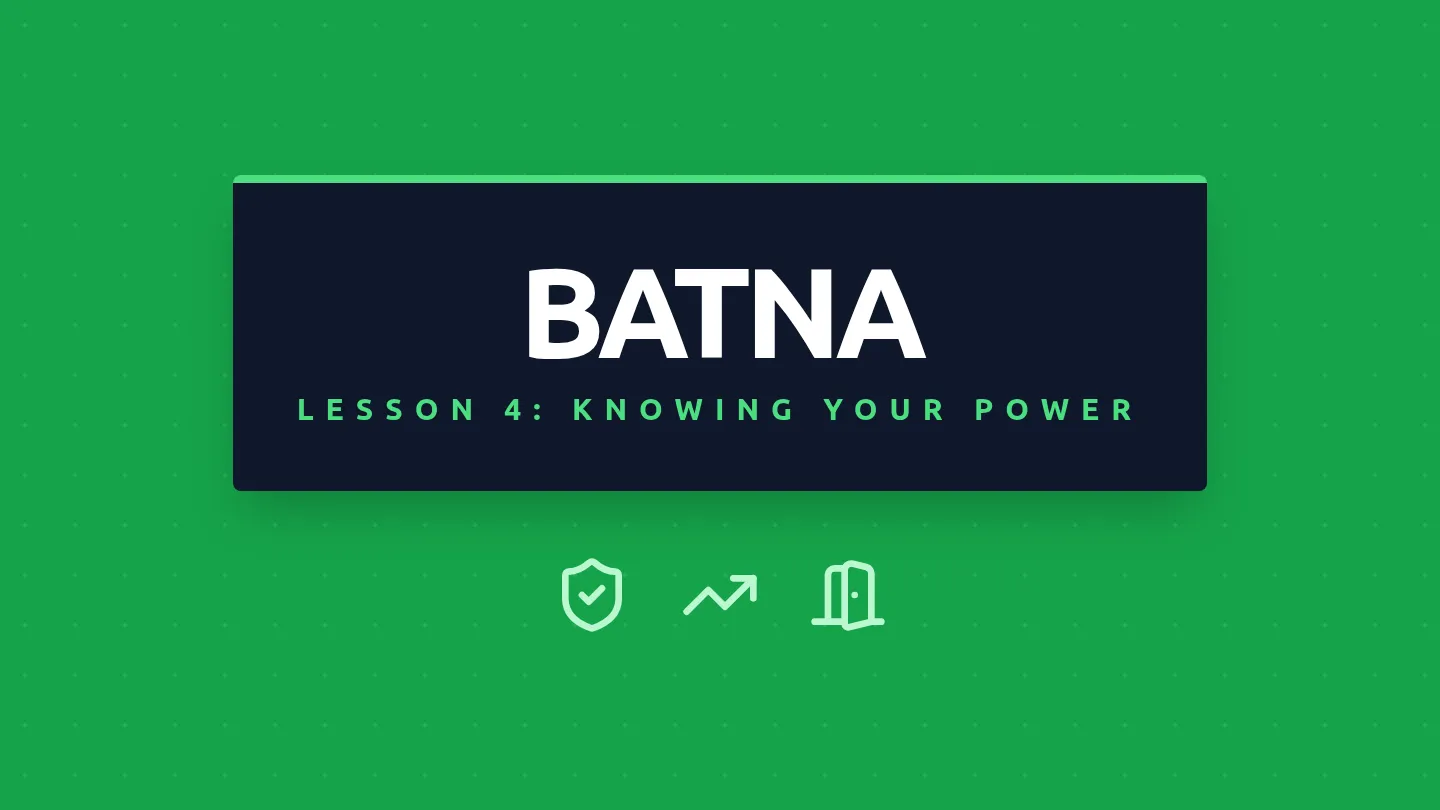 The BATNA Concept Slides