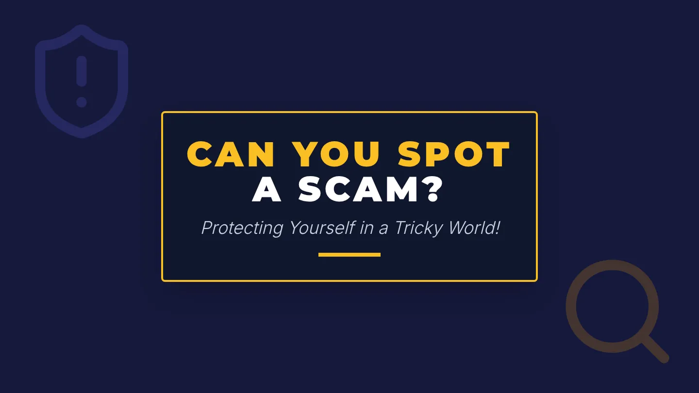 Scam Spotting Slides
