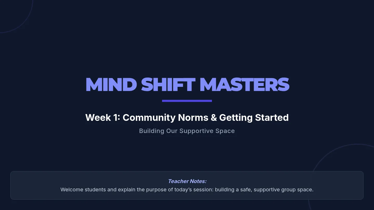Foundations Slides