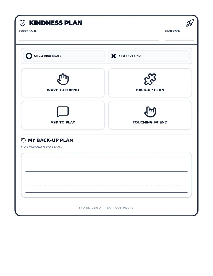 Space Scout Challenge Activity