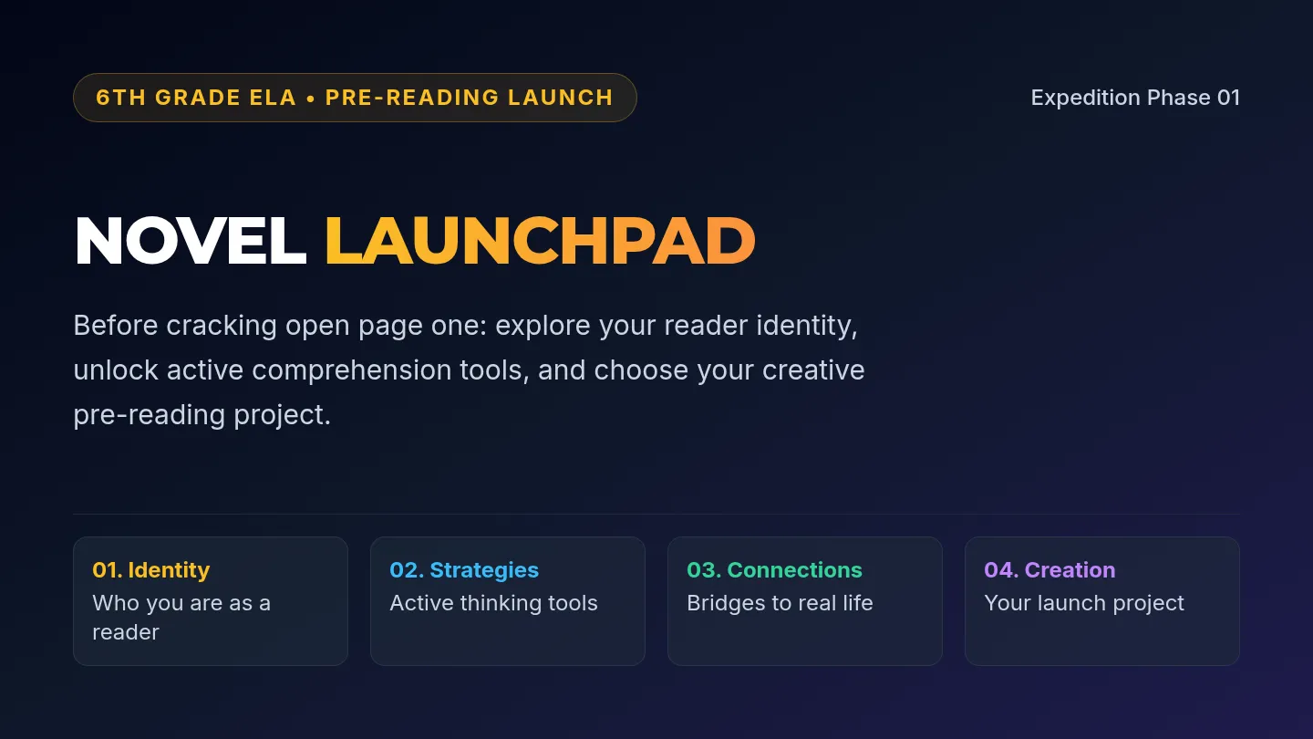 Novel Launch Slides