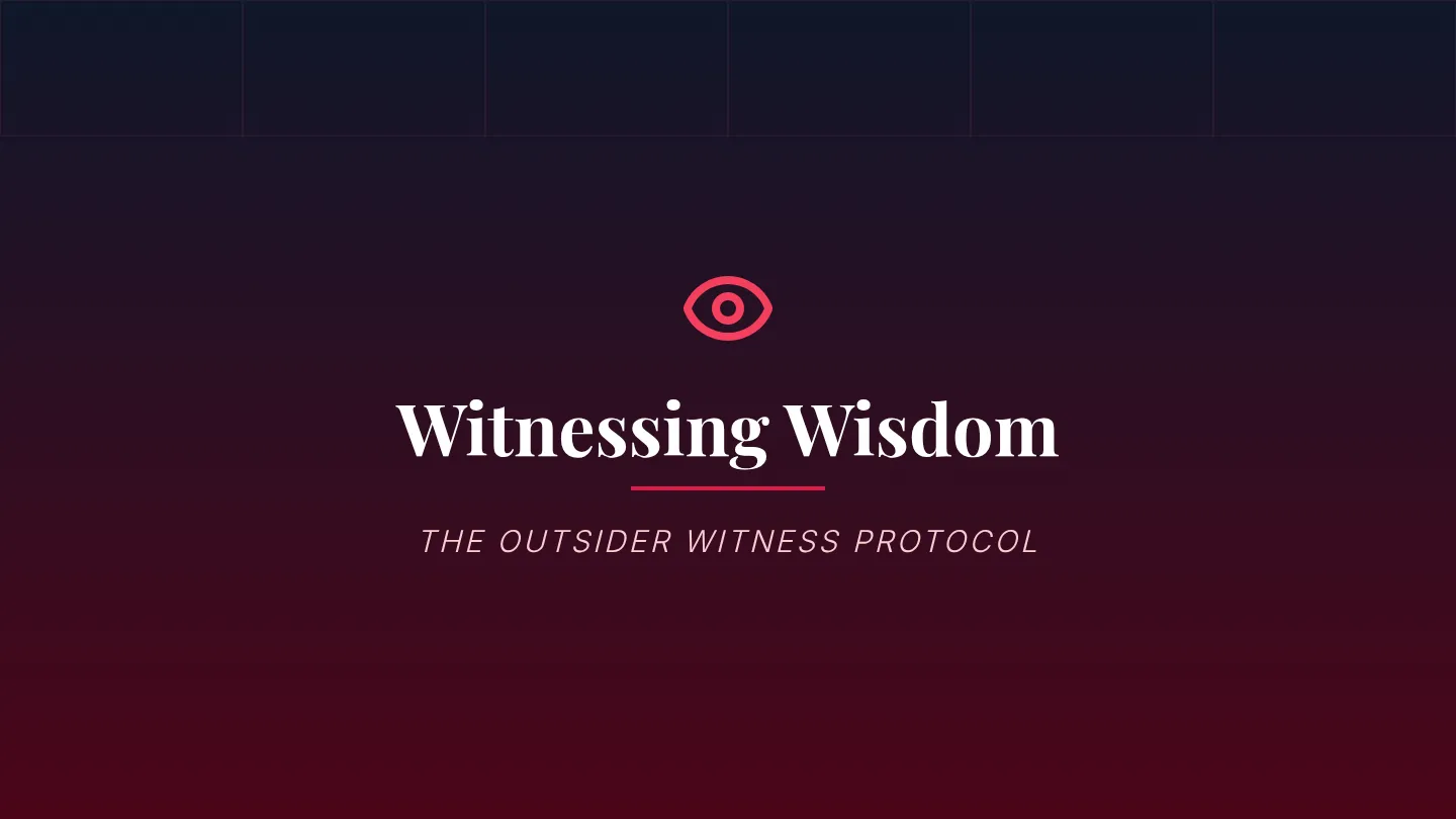 Outsider Witness Slides