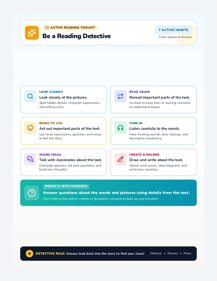 Reading Detectives Poster