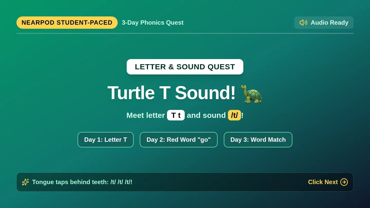Turtle T Slides