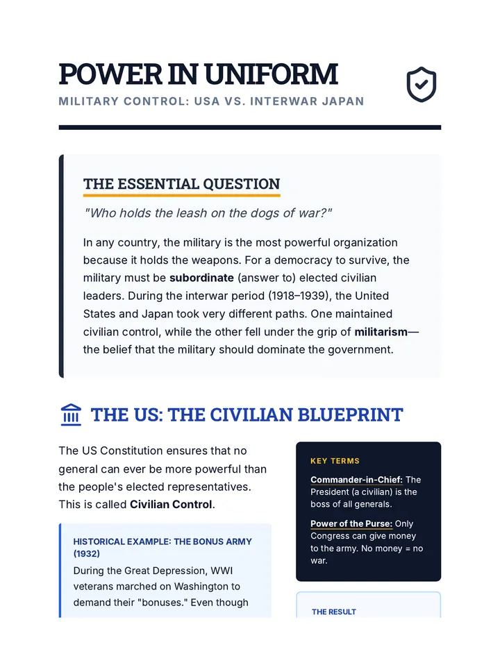 Command and Control Reading