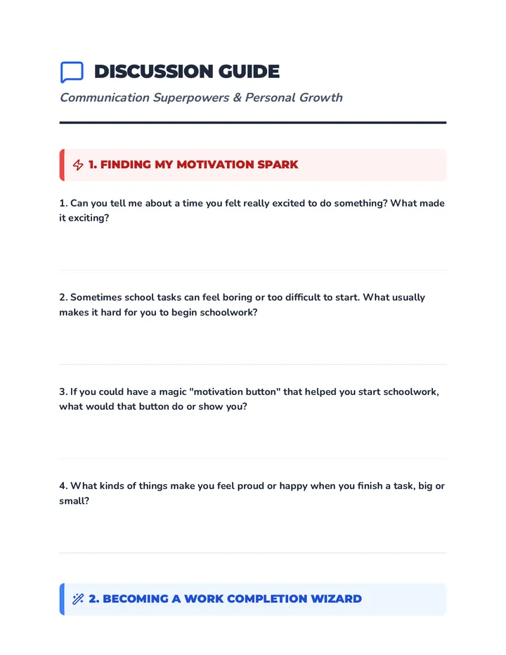 Communication Superpowers Discussion Guide