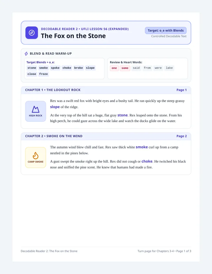 Stone Fox Reader