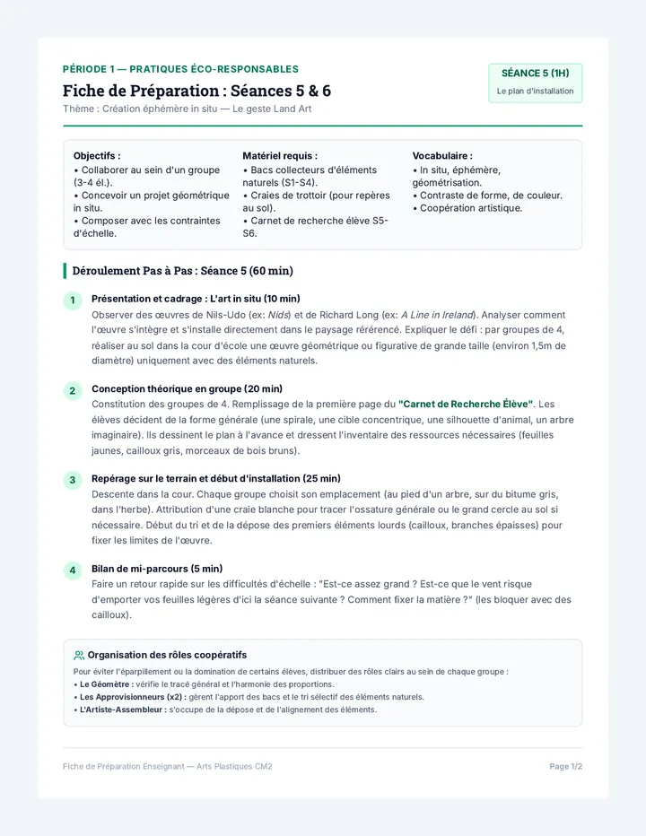 Fiche de Préparation S5 S6 Enseignant