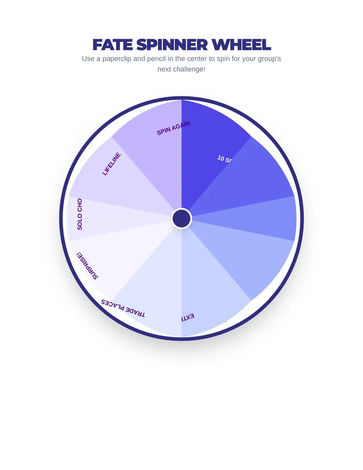 Fate Spinner Wheel