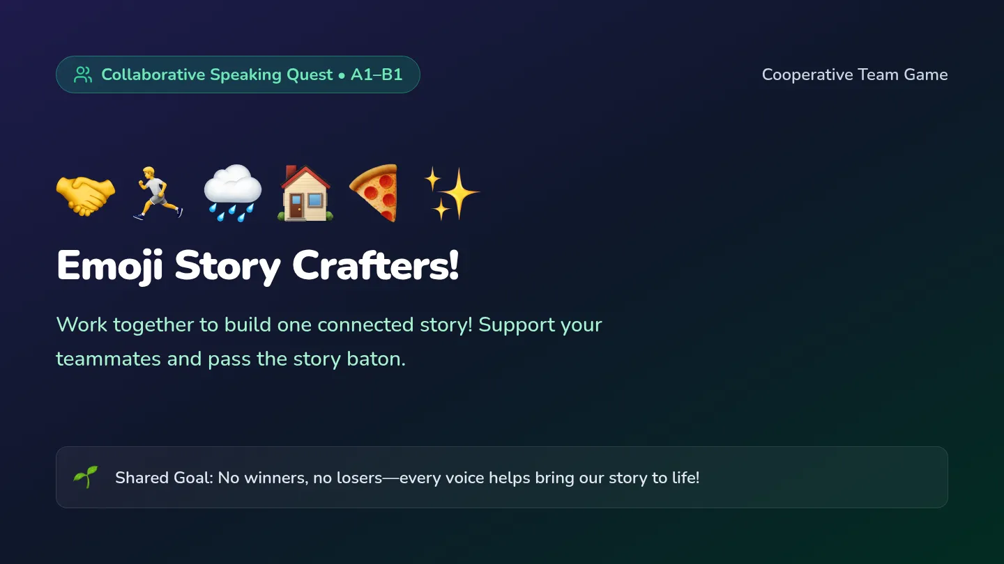 Emoji Story Game Slides