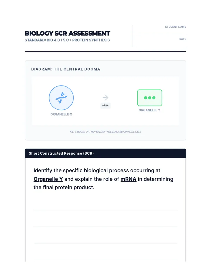 Blueprint Assessment SCR Student