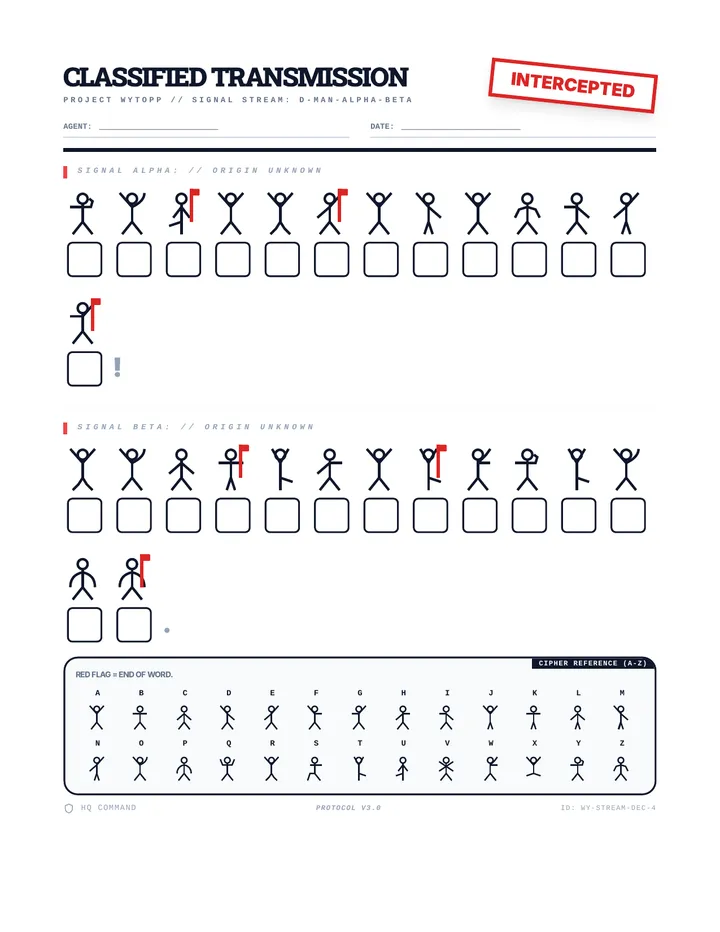 Secret Message Worksheet