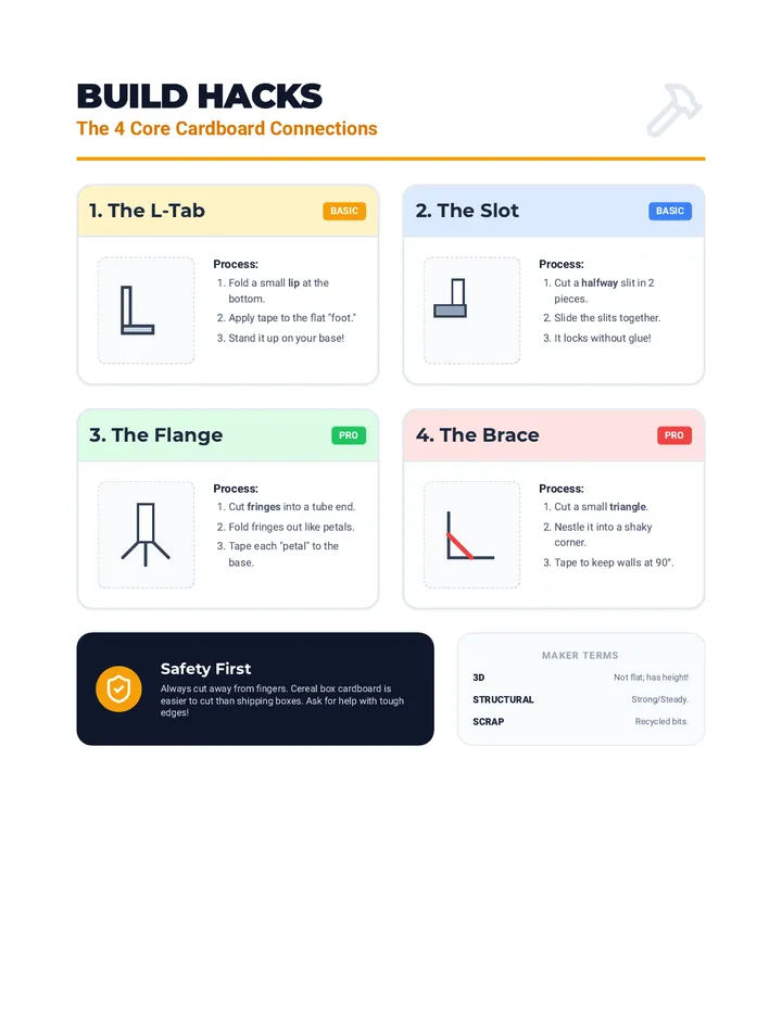 Build Hacks Reference Sheet