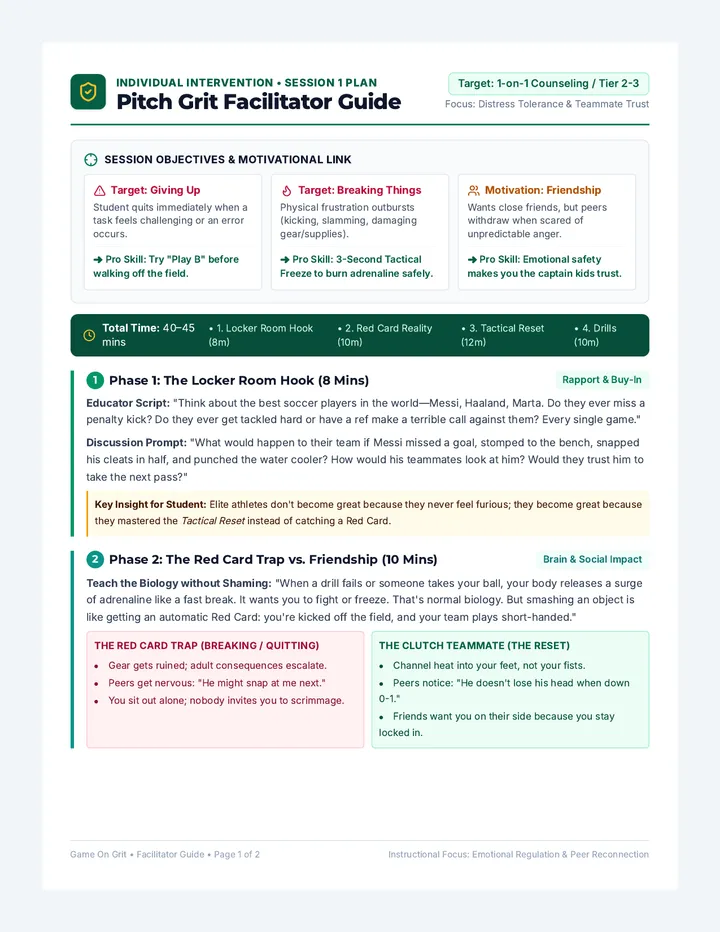 Pitch Grit Session Guide