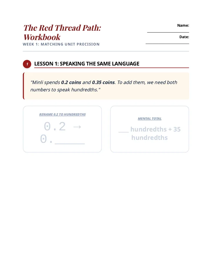 Moon Journey Week 1 Workbook FINAL