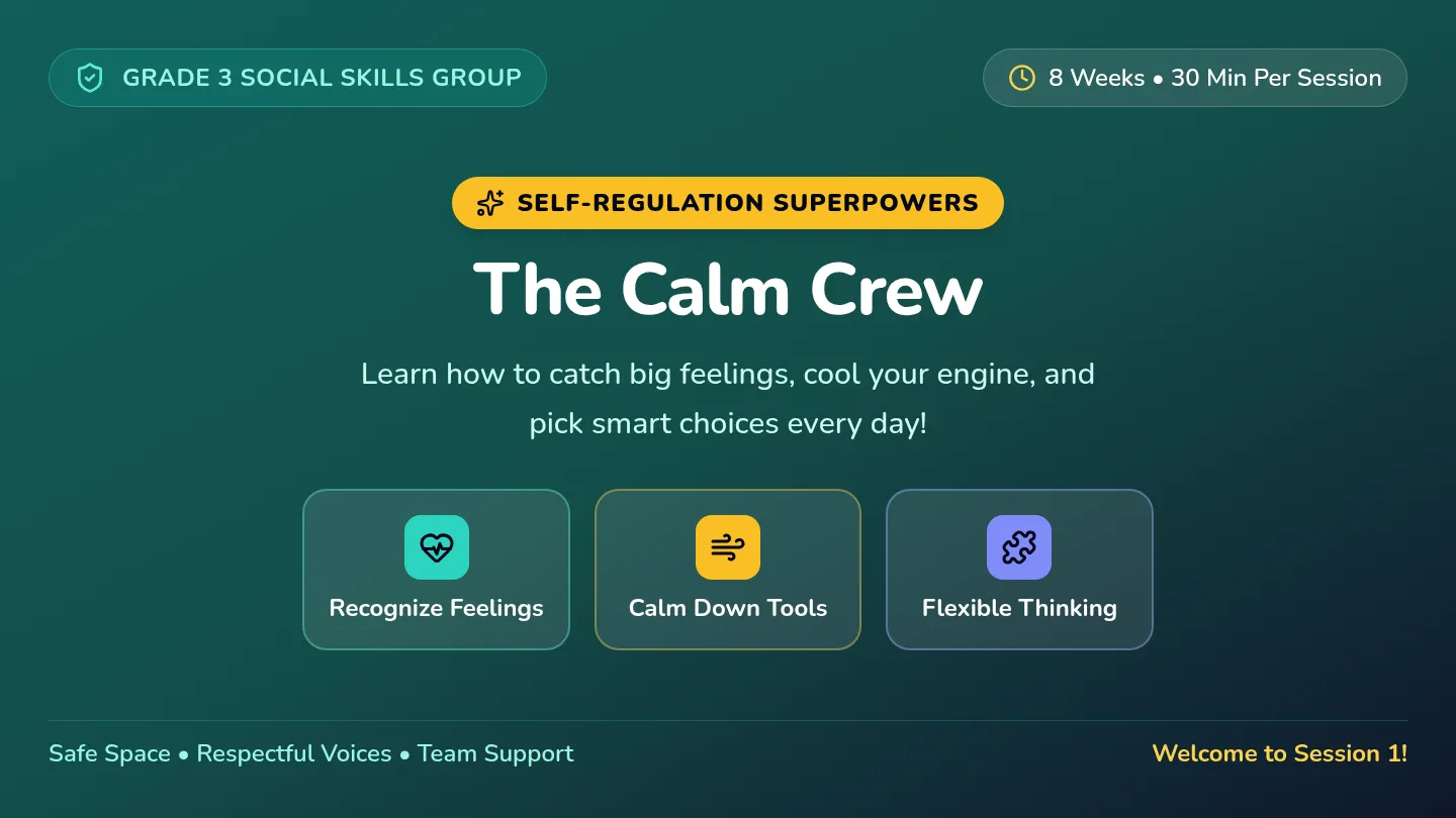 Calm Crew Slides