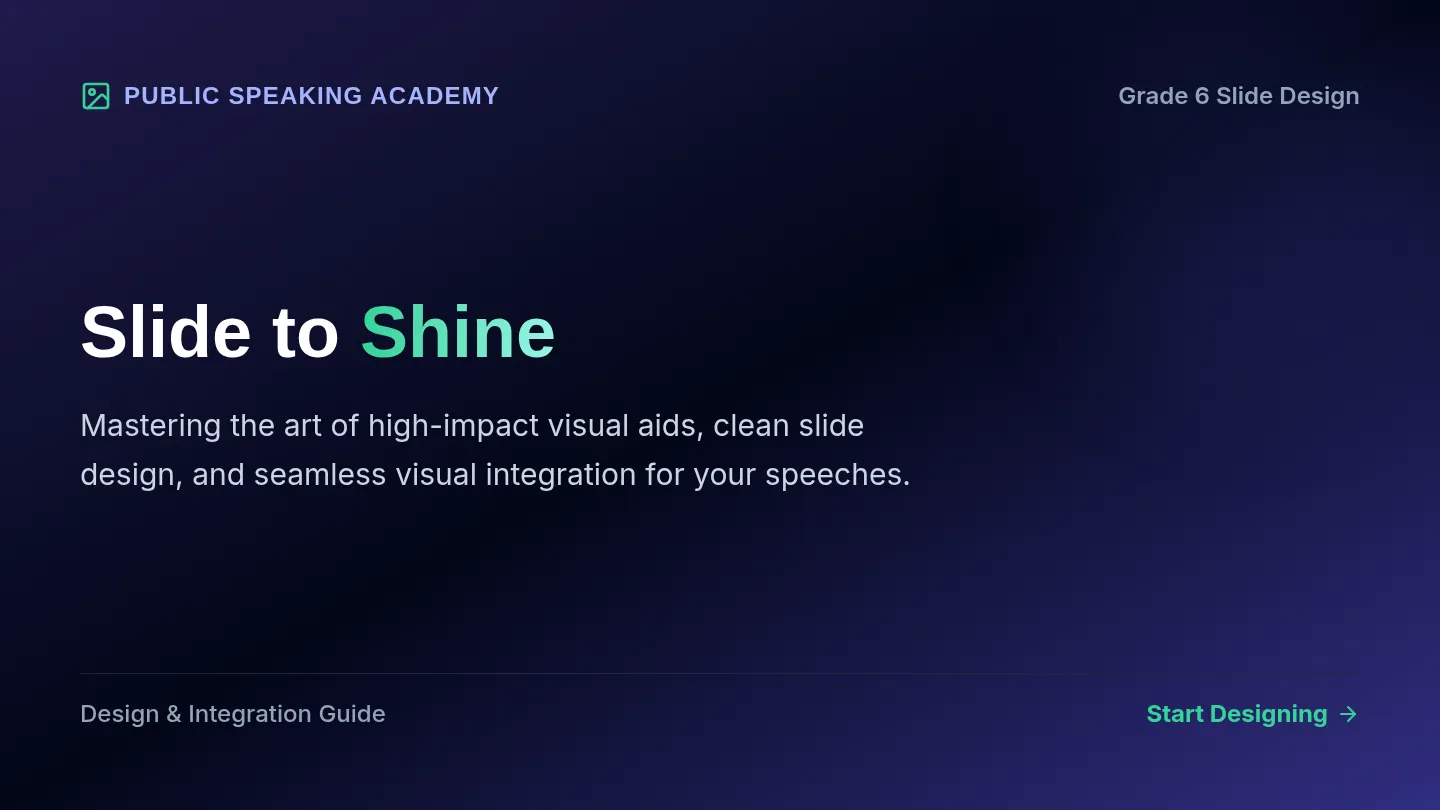 Speak to Shine Slides