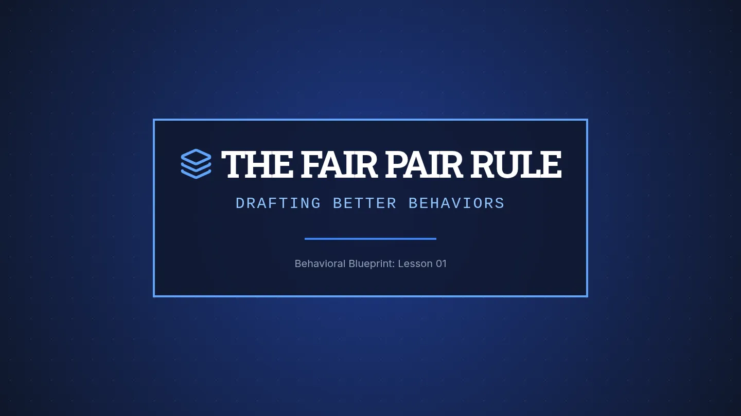 The Fair Pair Slides