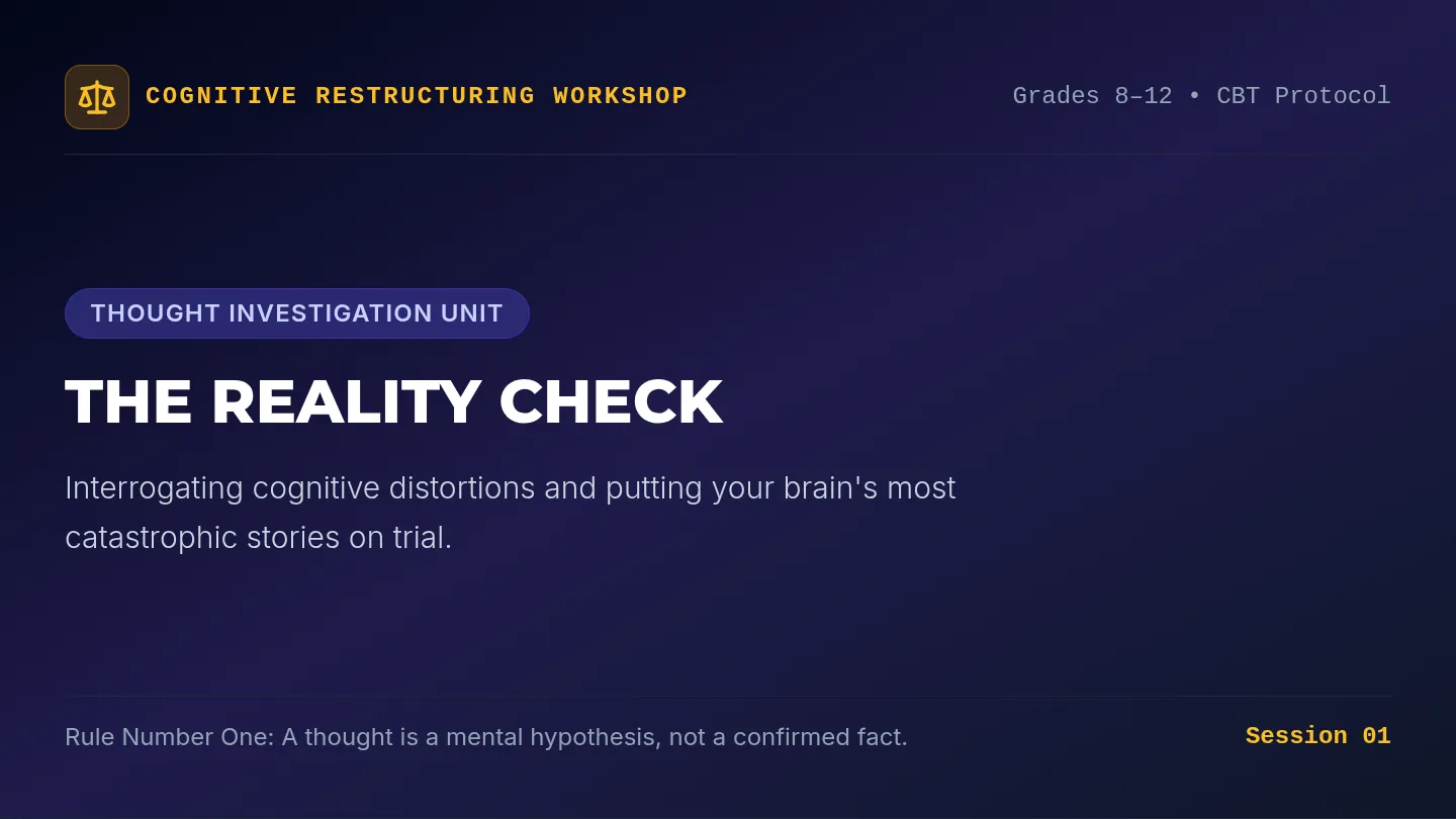 Reality Check Slides
