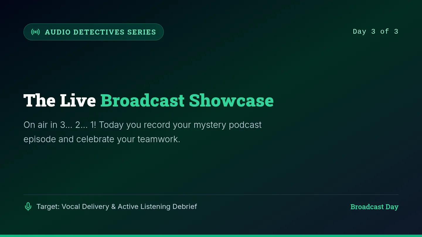 Live Broadcast Slides