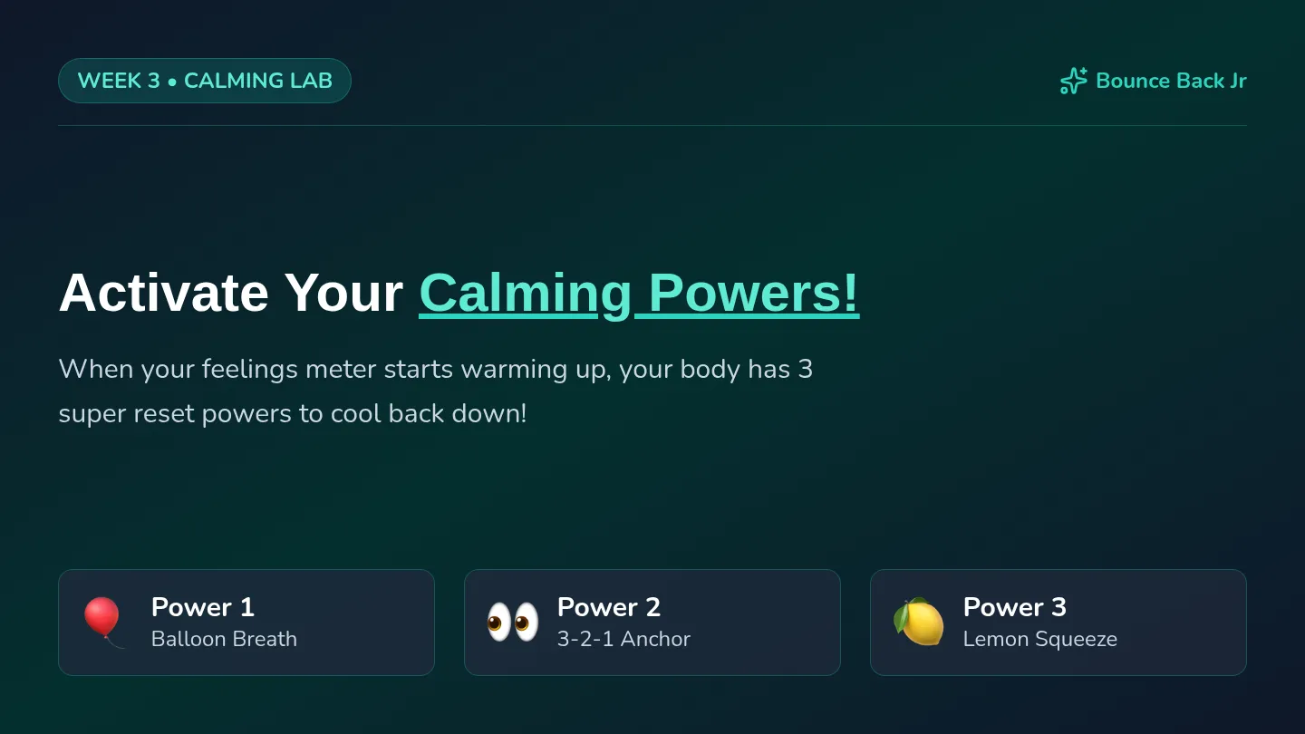 Calm Powers Slides