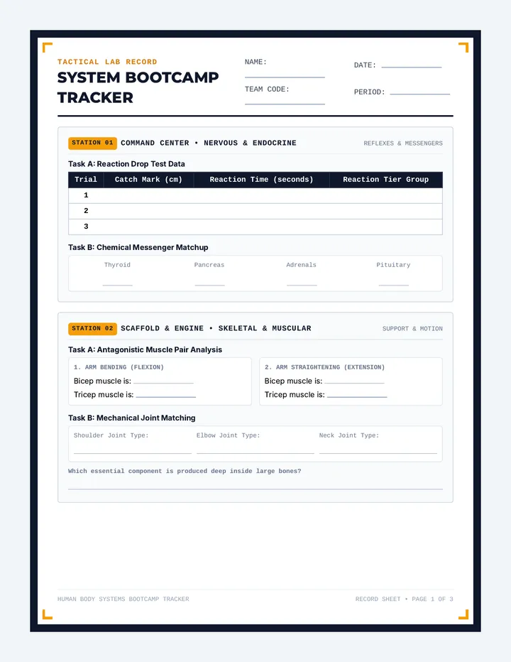 System Bootcamp Lab Tracker
