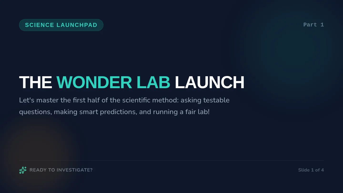 Wonder Lab Slides