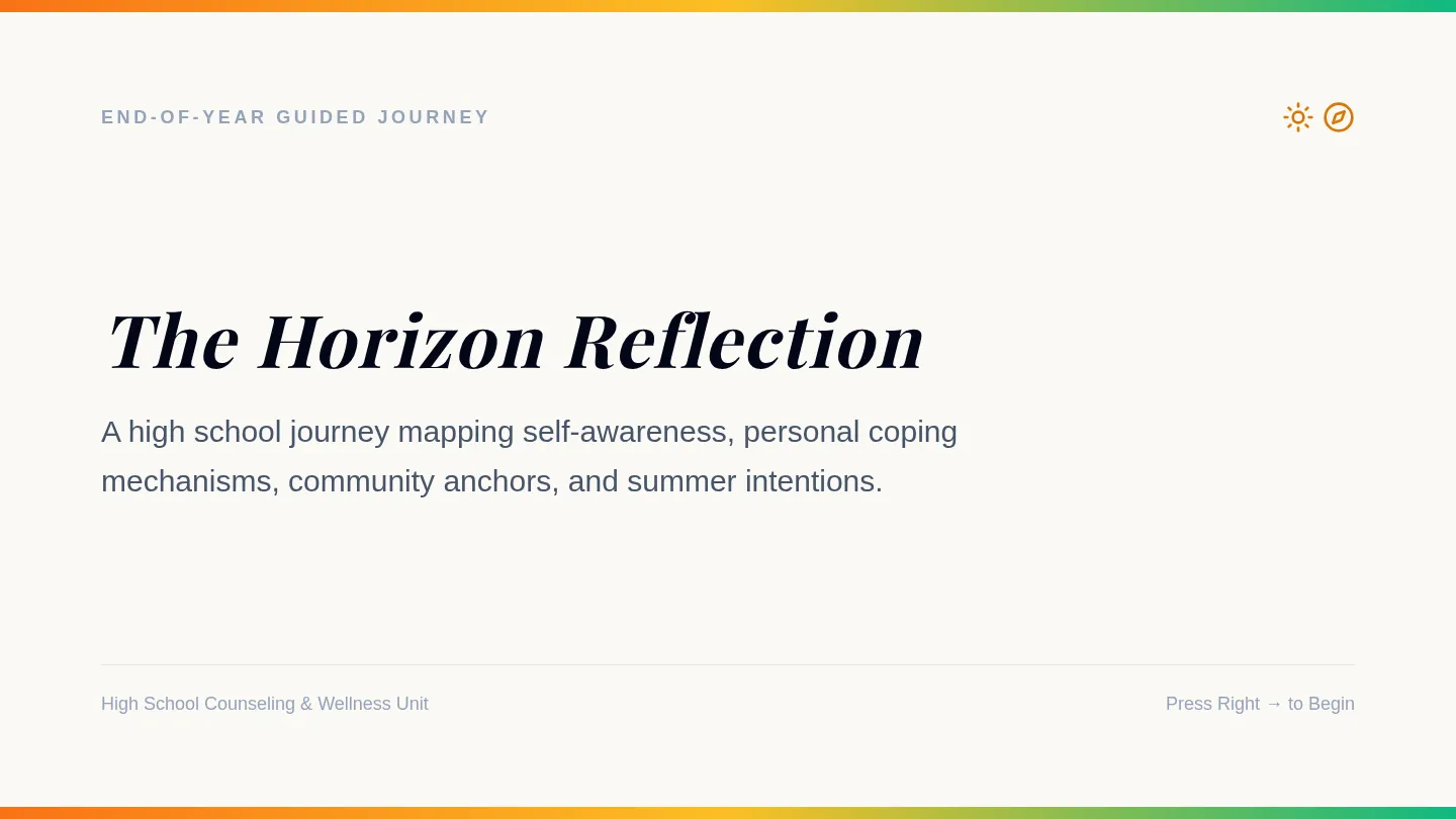 Horizon Reflection Slides