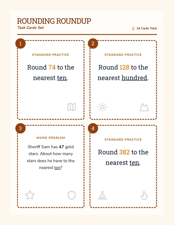 Rounding Roundup Cards