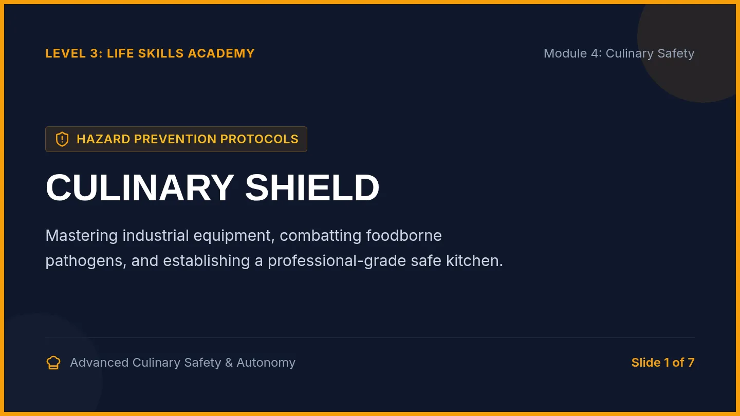 Culinary Shield Slides