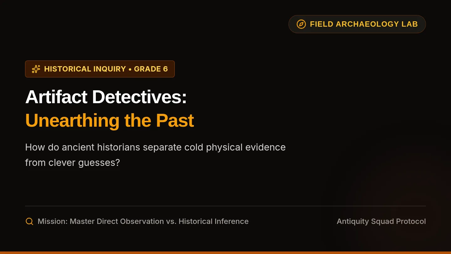 Artifact Detectives Slide Deck