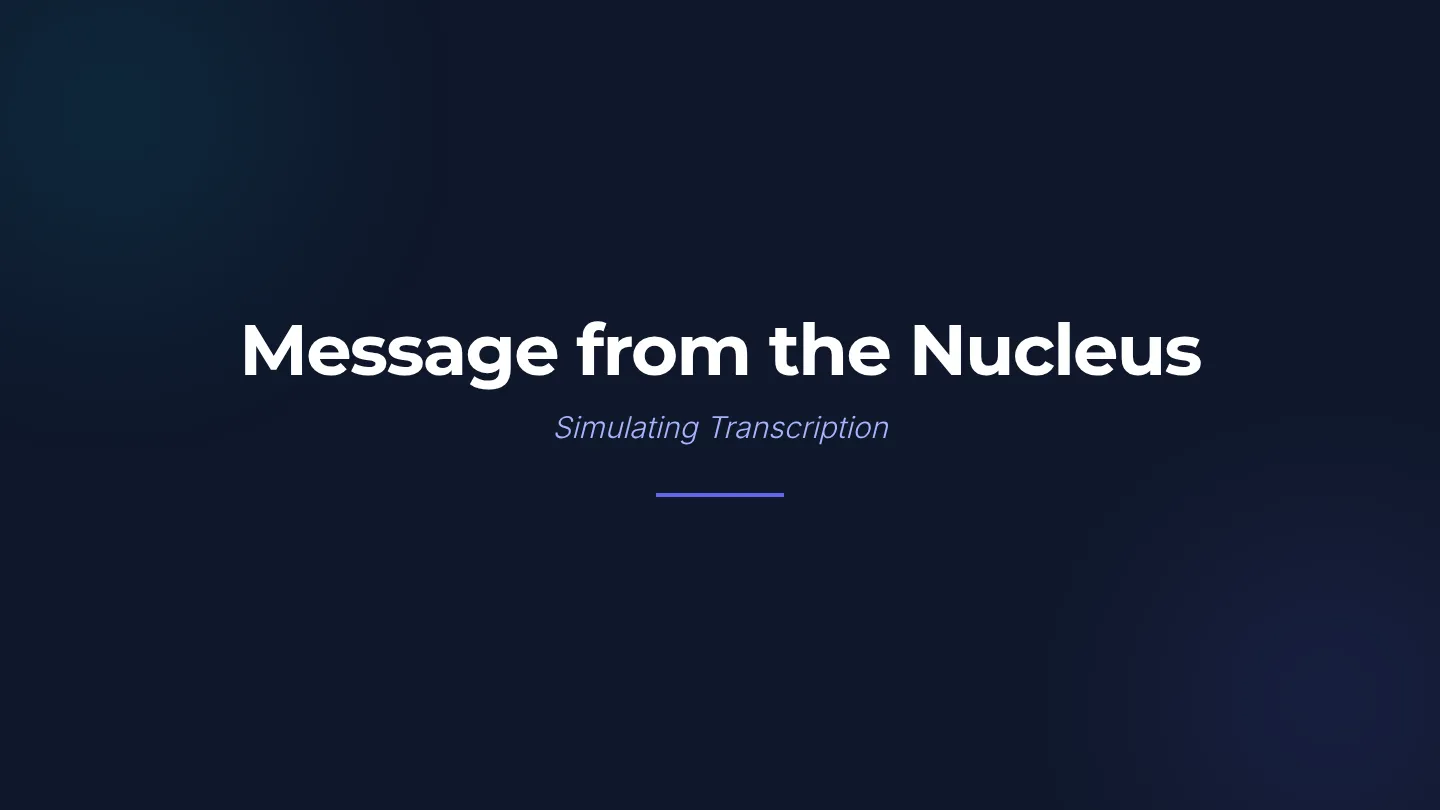 Transcription Slides