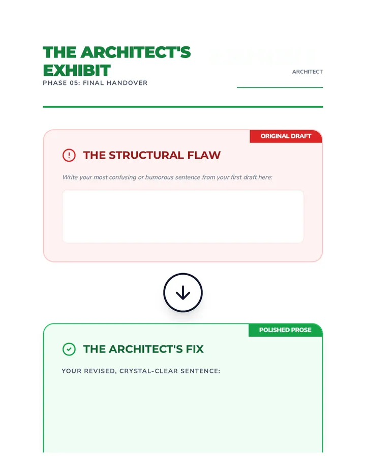 Before and After Exhibit Tool