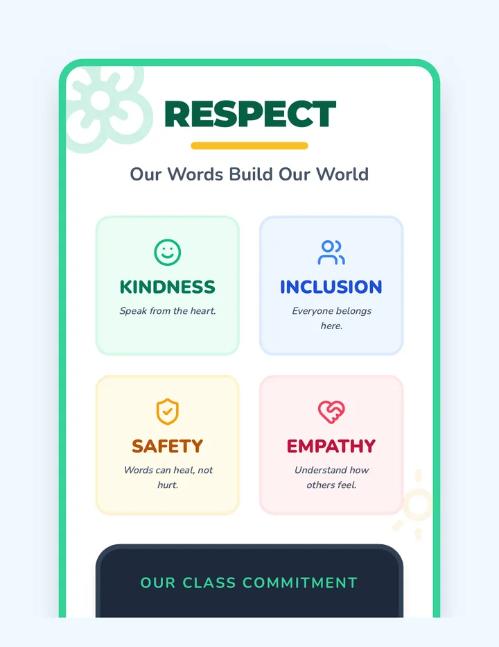 Respect Language Poster Visual