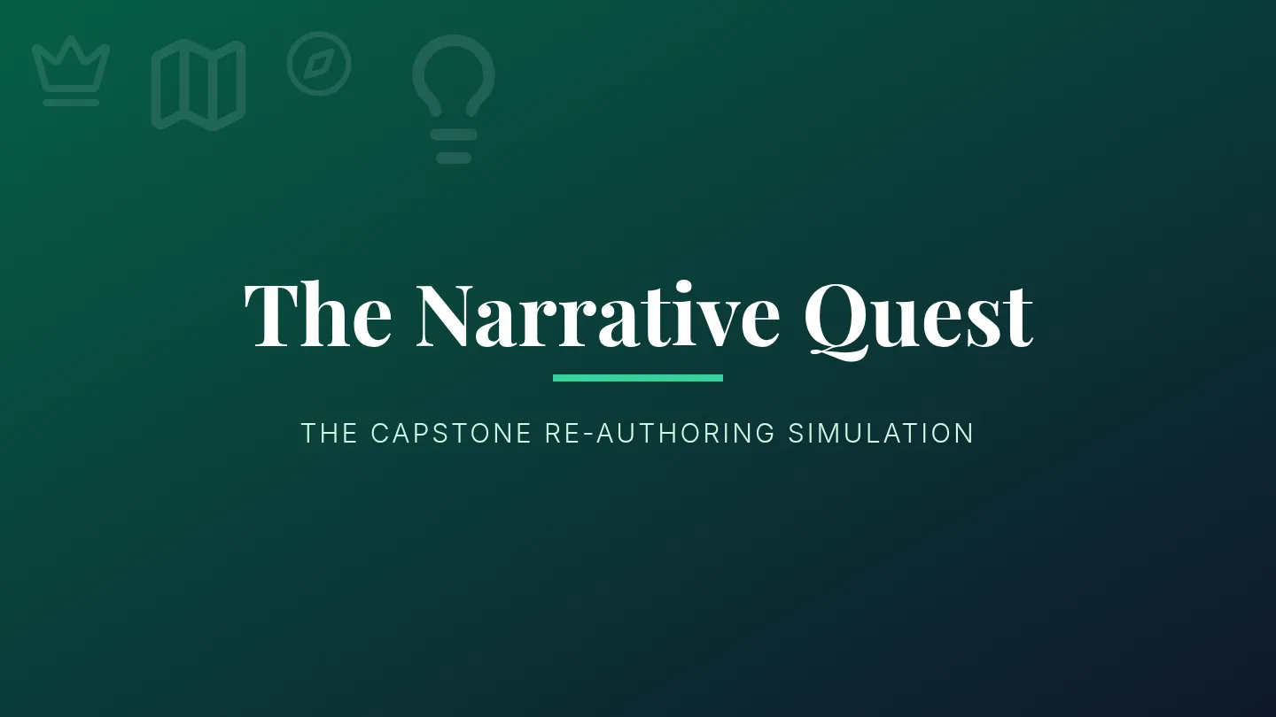 Final Re-Authoring Slides