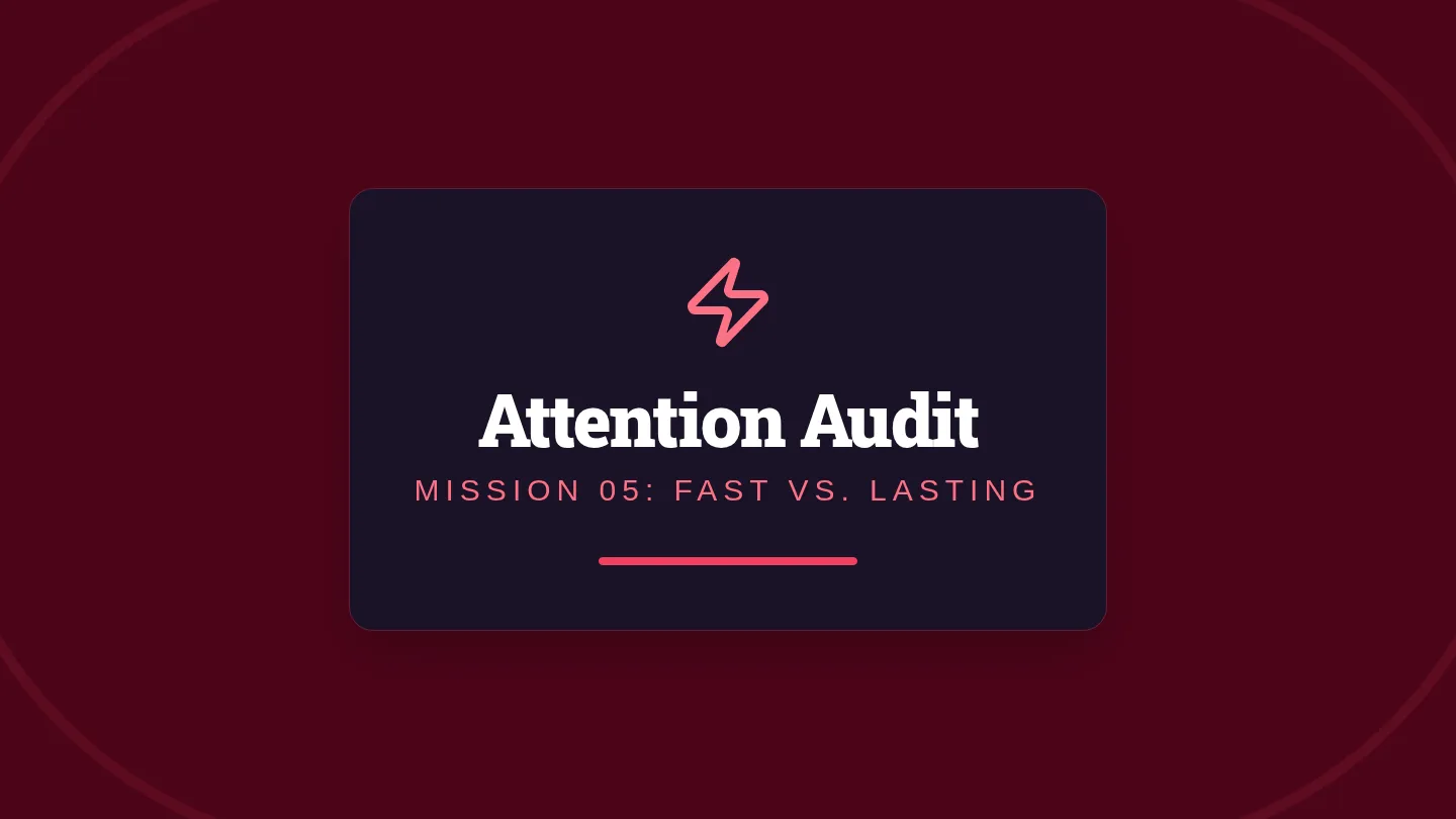 Attention Audit Slides