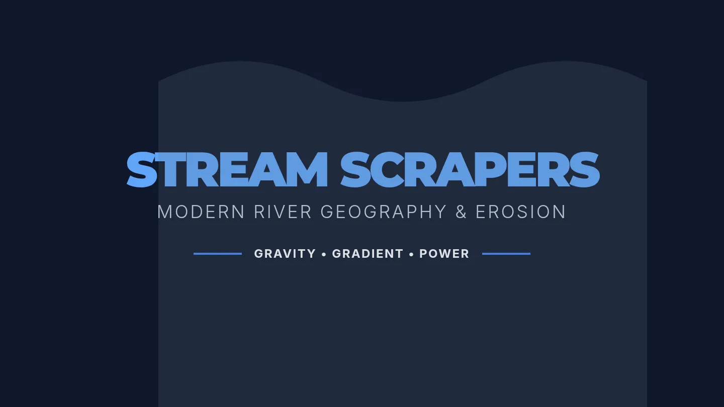 Stream Scrapers Slides
