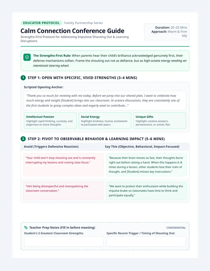 Calm Connection Conference Guide