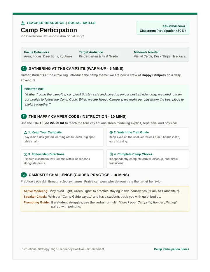 Camp Director Guide