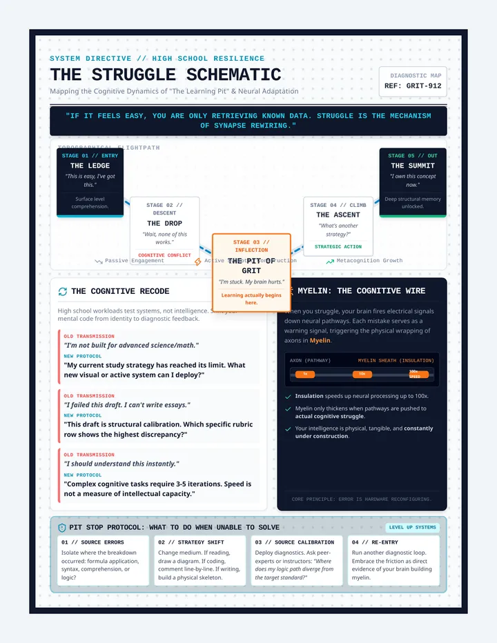 Struggle Schematic Anchor Chart