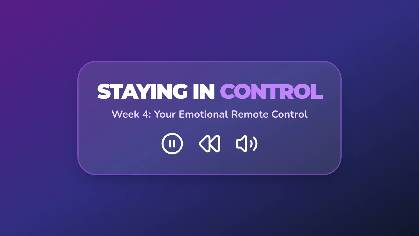 Staying in Control Slides