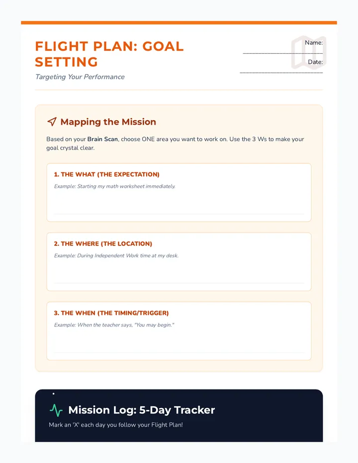 Flight Plan Goal Tracker