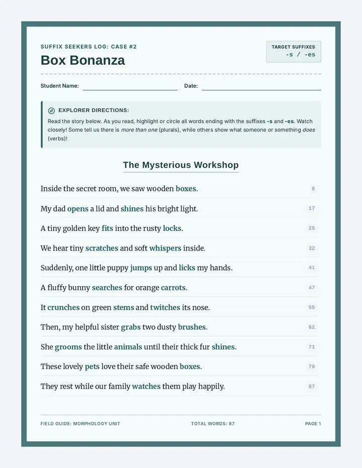 Box Bonanza Passage
