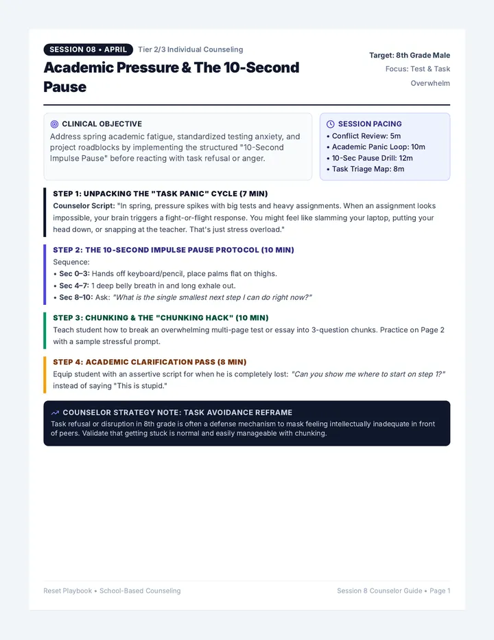 Pressure Points Session Guide