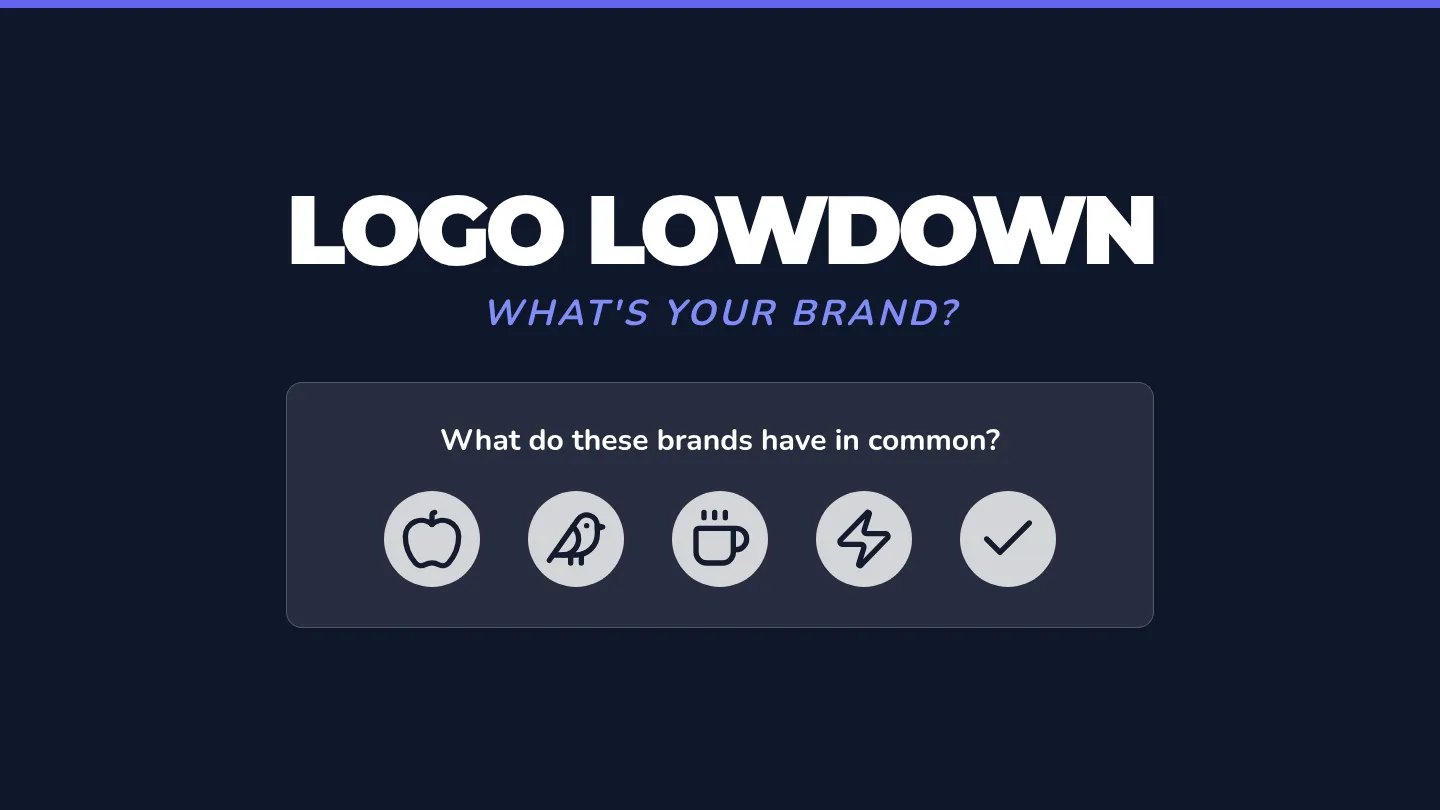 Logo Lowdown Slides