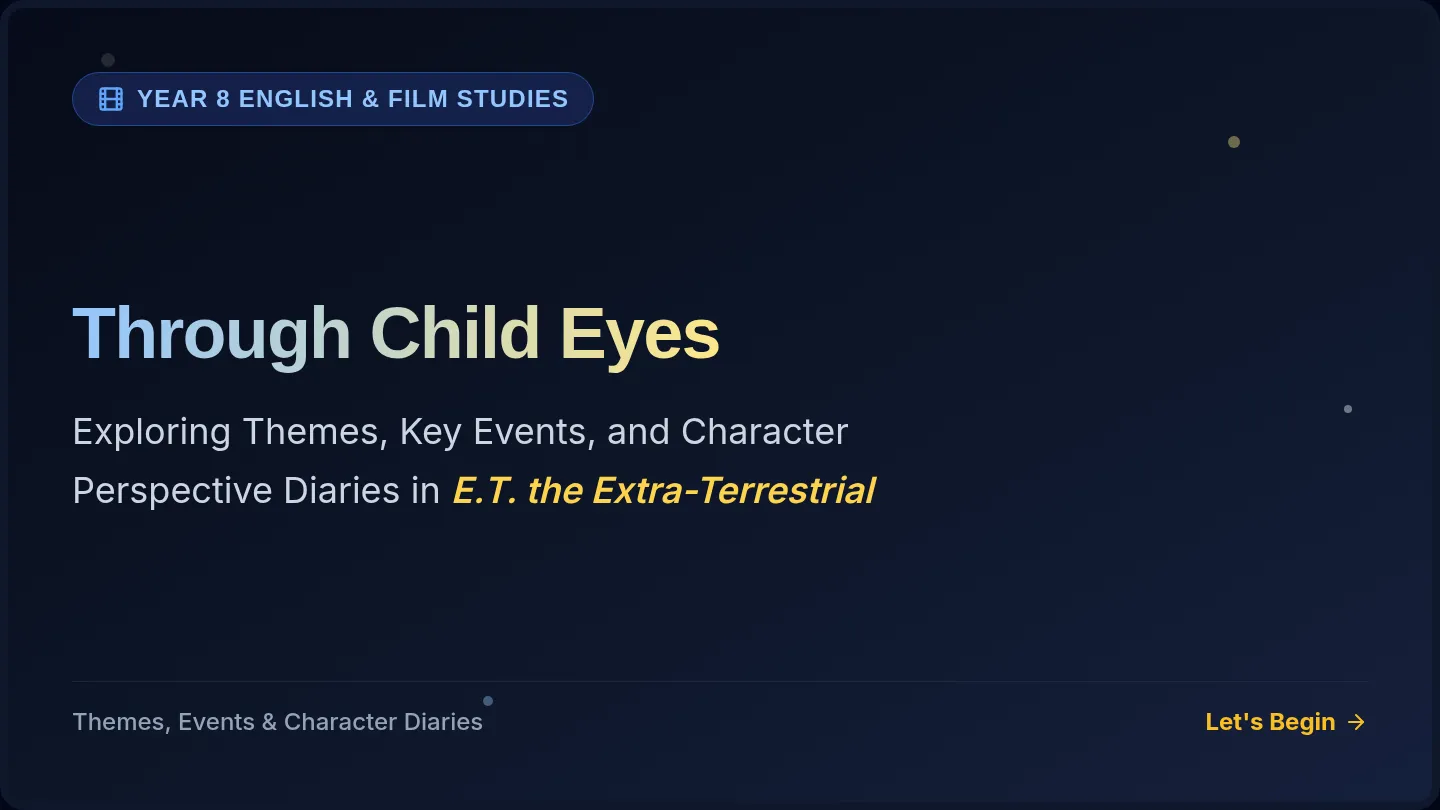 Directors Vision Slides