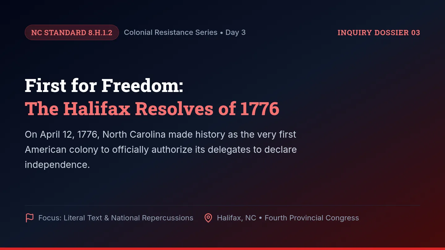 Halifax Resolves Slides