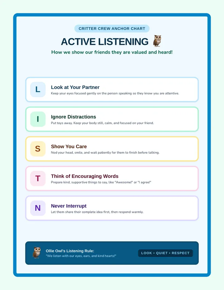 Critter Talk Poster