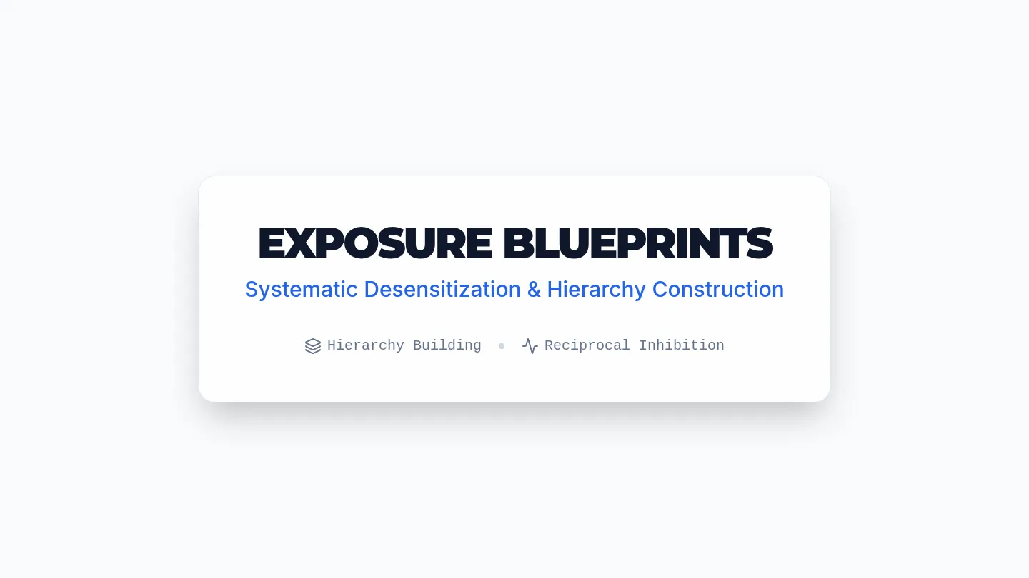 Desensitization Blueprint Slides
