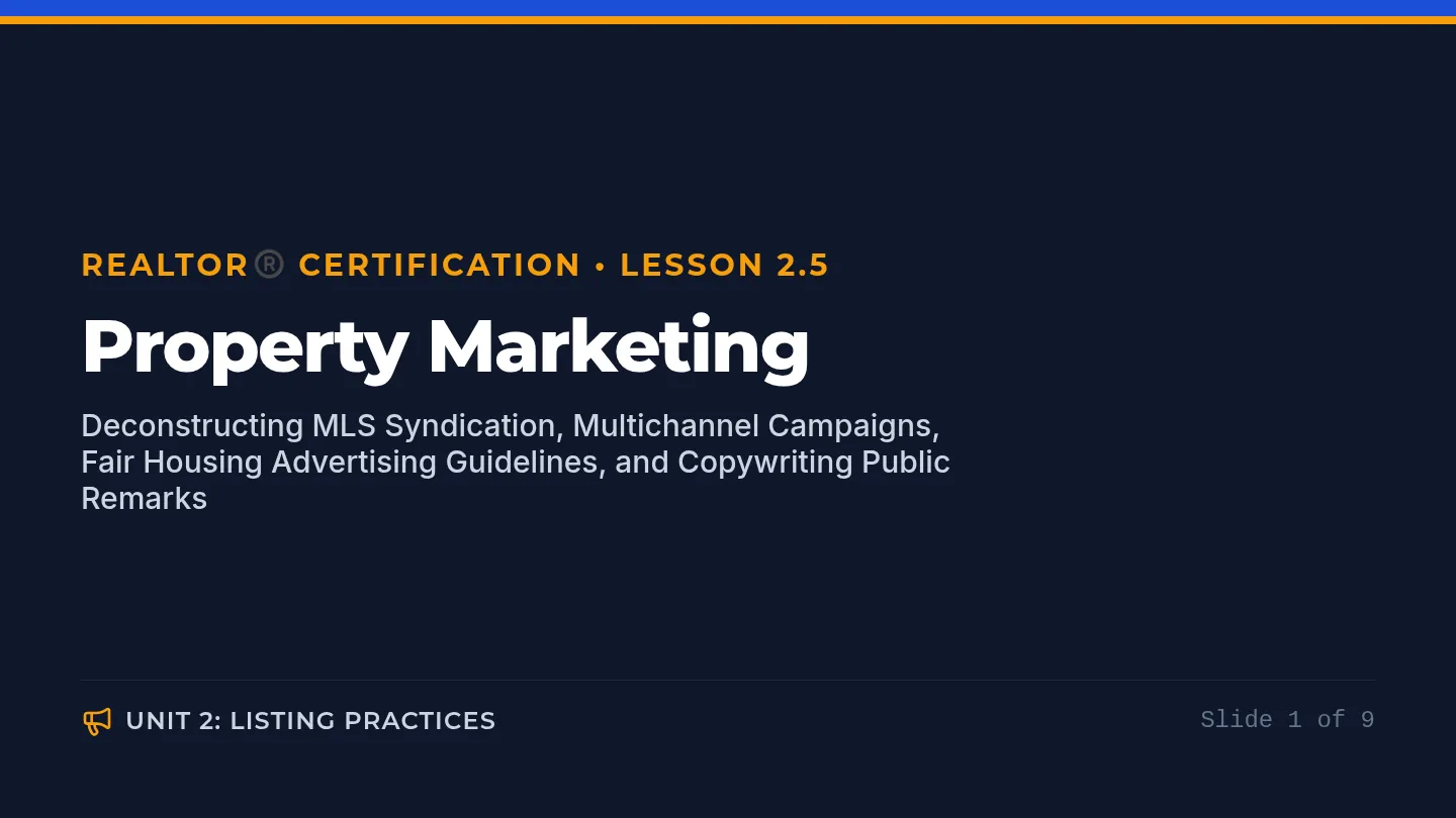 Property Marketing Slides